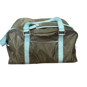 Embark Olive Green and Blue Travel-Duffle Bag